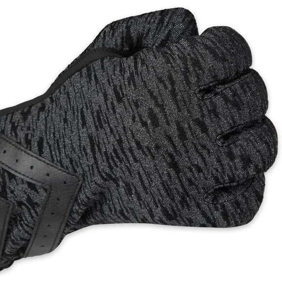 Women's Spandex Gloves Touchscreen Warm Fleece Chevron All Weather Small